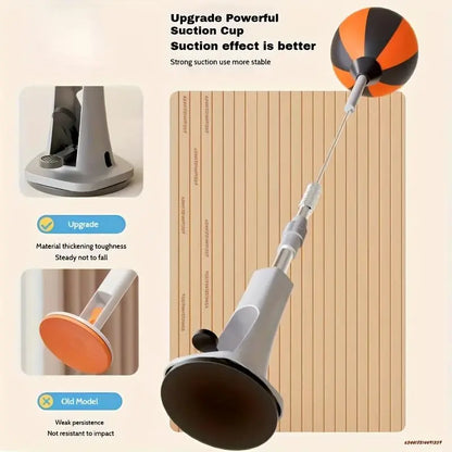 Adjustable Height with Stand, High-Quality Boxing Speed Ball, Suitable for Teenagers and Adults - 360° Rebound, Relieves Stress, and Helps with Fitness and Body Shaping - Perfect for Use in Bedrooms, Living Rooms, Gardens, and Other Home Settings.