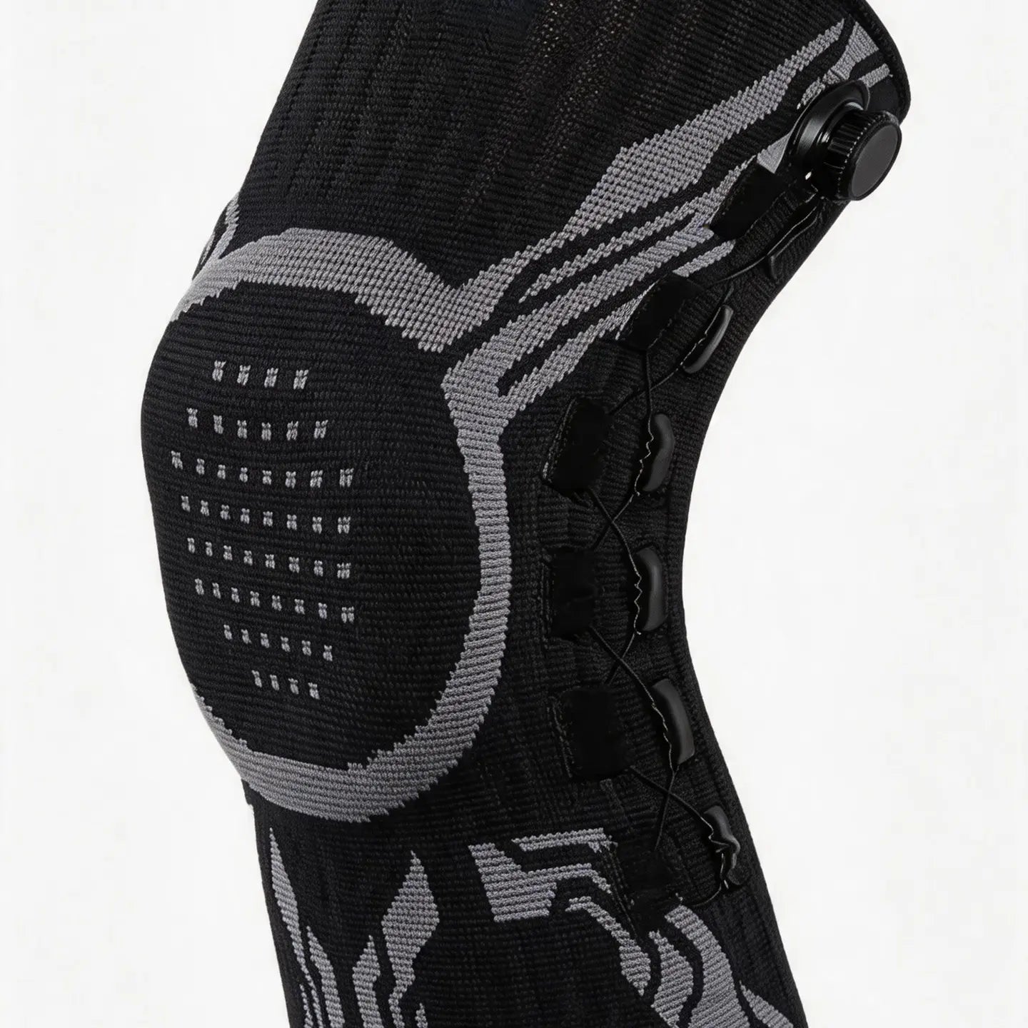 Adjustable Compression Knee Brace with Dial for Enhanced Support in Sports and Daily Activities