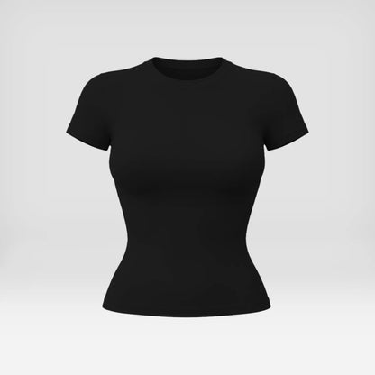 Snatched 2 Piece Workout Set for Women, Seamless Ribbed Boat Neck Top with Tummy Control High Waist Shorts, Body Shaping Athletic Outfit, Woman 2 Piece Set
