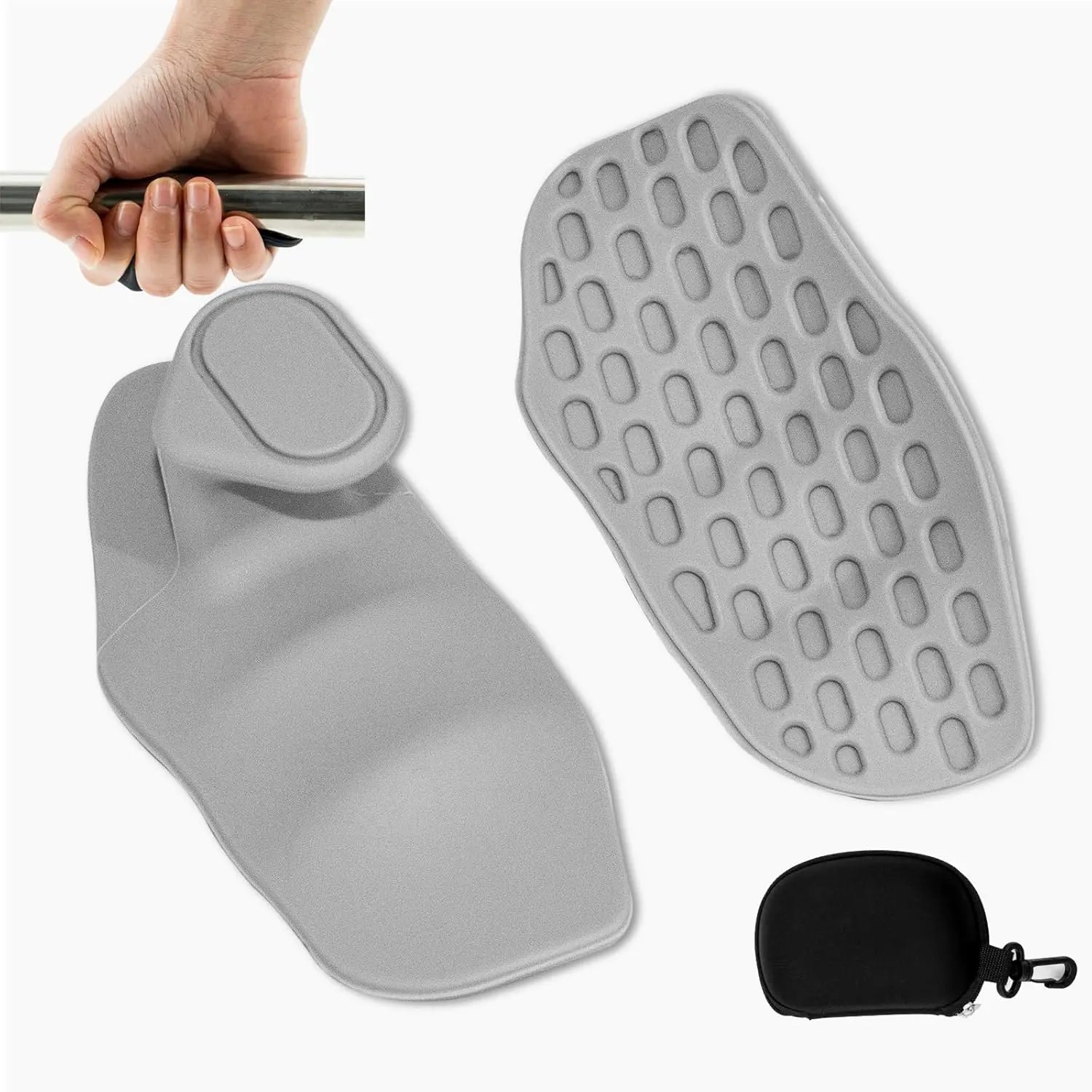 Maxgrip Workout Grip for Maximum Strength - Anatomical Design for Improved Performance-Rubber Grips for Weight Lifting-Pull up Grips for Men Women- Gym Grips Gloves-Crosstraining Palm Grips Hand Protection- Gymnastics Hand Grips for Deadlifts (Pair)