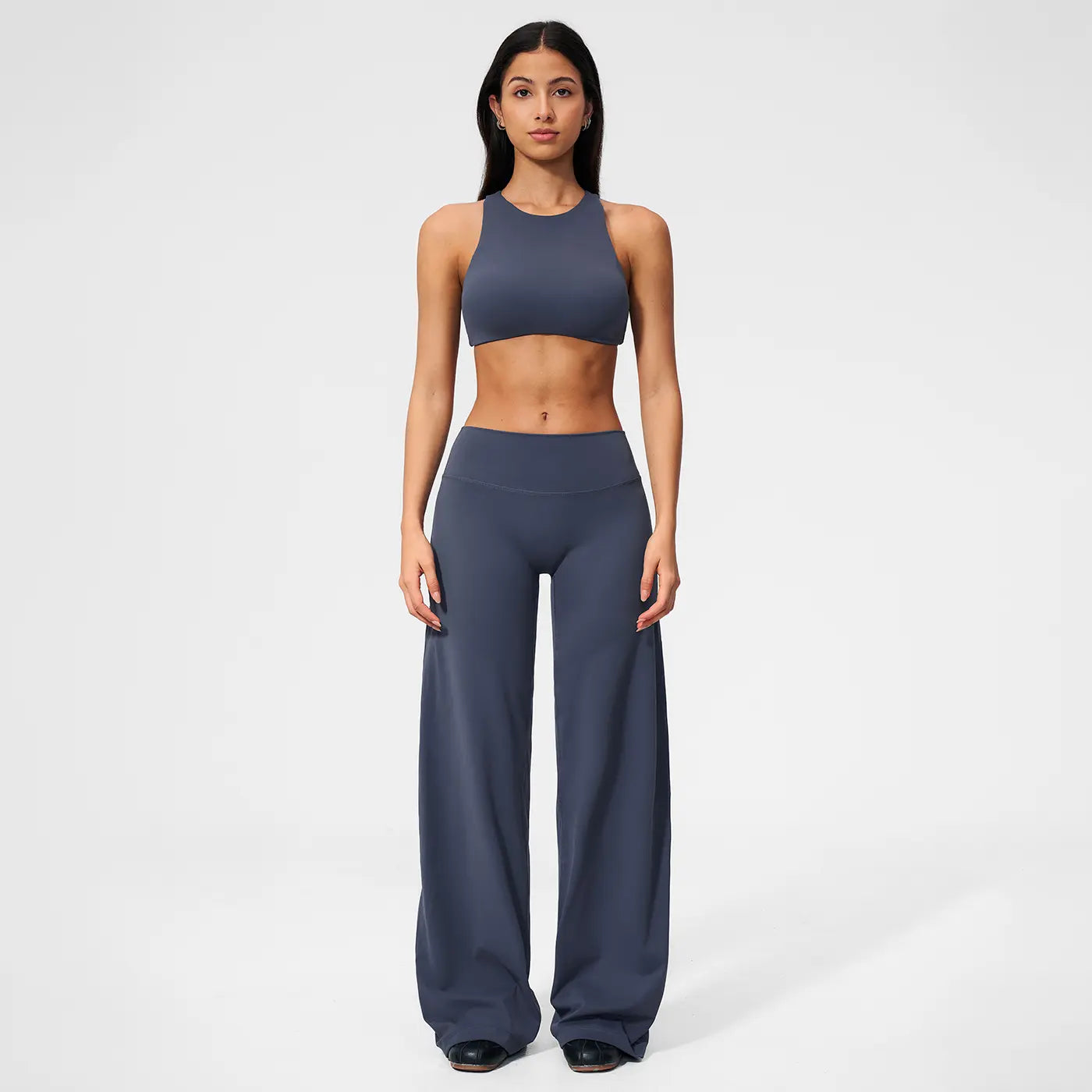 MFVIM Women'S New Fuzzy 2-Piece Sculpting Workout Outfit - Tummy Control, Butt-Lifting Running Outfits, Outdoor Athletic Sportswear Pants Sports Set, Matching Sets for Gym, Casual Wear