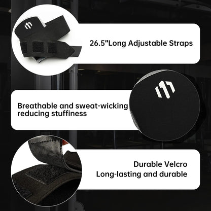 MANUEKLEAR Adjustable Compression Elbow Wraps for Weightlifting(1 Pair), Elbow Sleeves Weightlifting Men with Compression Band, 5Mm Neoprene Elbow Strap for Weight Lifting and Bench Press