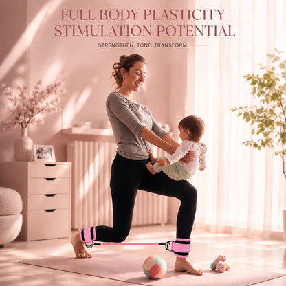 Women'S Premium Unisex Adjustable Ankle Resistance Bands Set with Cuffs - Home Workouts, Kickbacks and Booty Lift Exercises, Leg Workout, Versatile Lower Body Strength Training Fitness Equipment