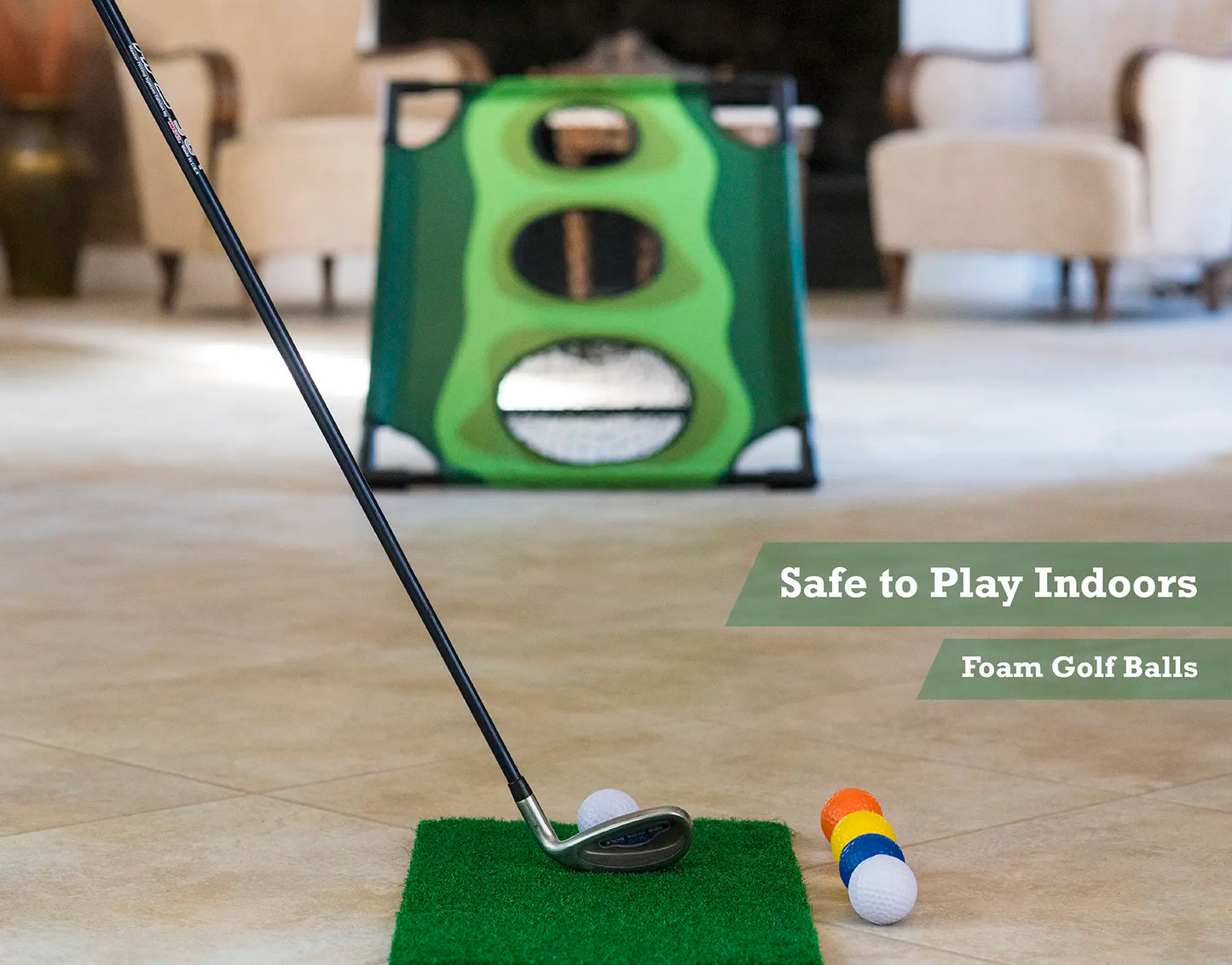 Backyard Golf Cornhole Game - Premium Golf Gifts and Accessories for Men, Ideal for Chipping Practice