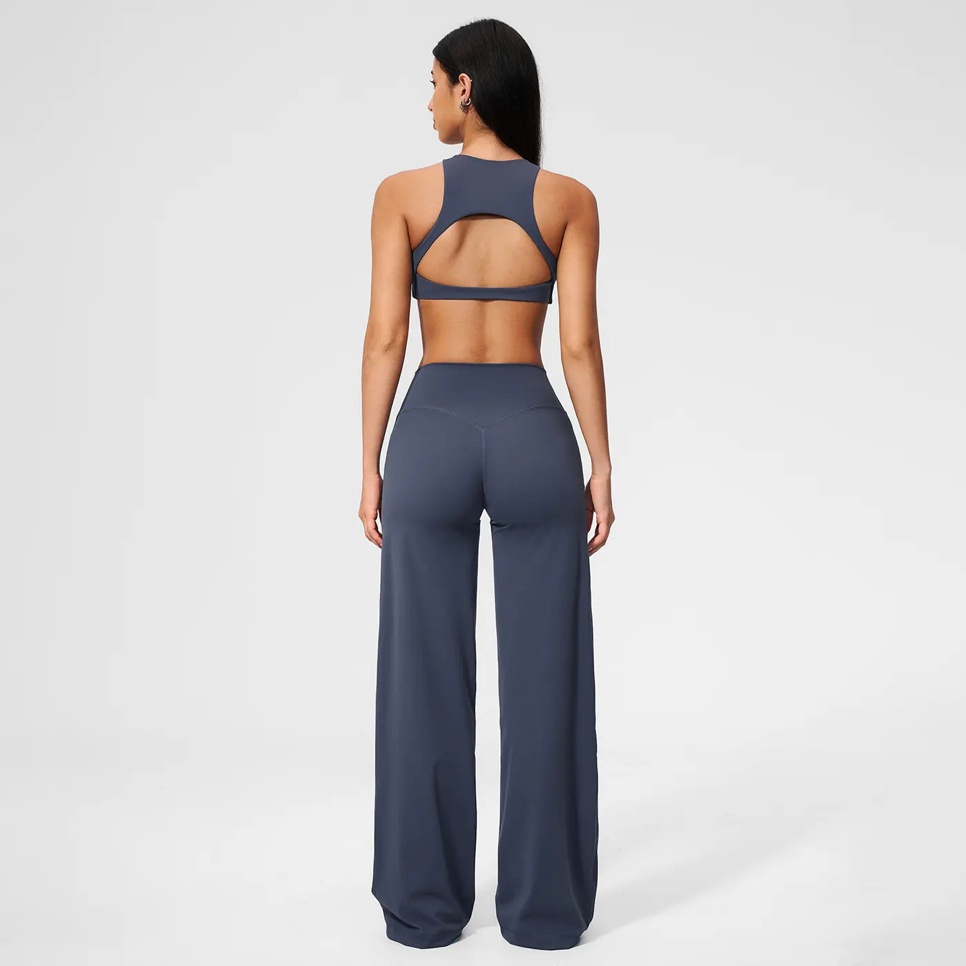 MFVIM Women'S New Fuzzy 2-Piece Sculpting Workout Outfit - Tummy Control, Butt-Lifting Running Outfits, Outdoor Athletic Sportswear Pants Sports Set, Matching Sets for Gym, Casual Wear