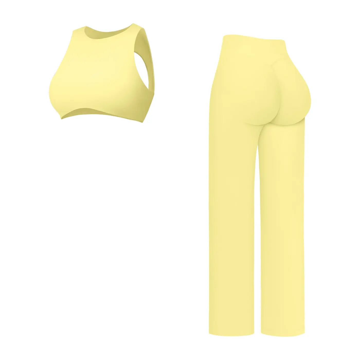 MFVIM Women'S New Fuzzy 2-Piece Sculpting Workout Outfit - Tummy Control, Butt-Lifting Running Outfits, Outdoor Athletic Sportswear Pants Sports Set, Matching Sets for Gym, Casual Wear