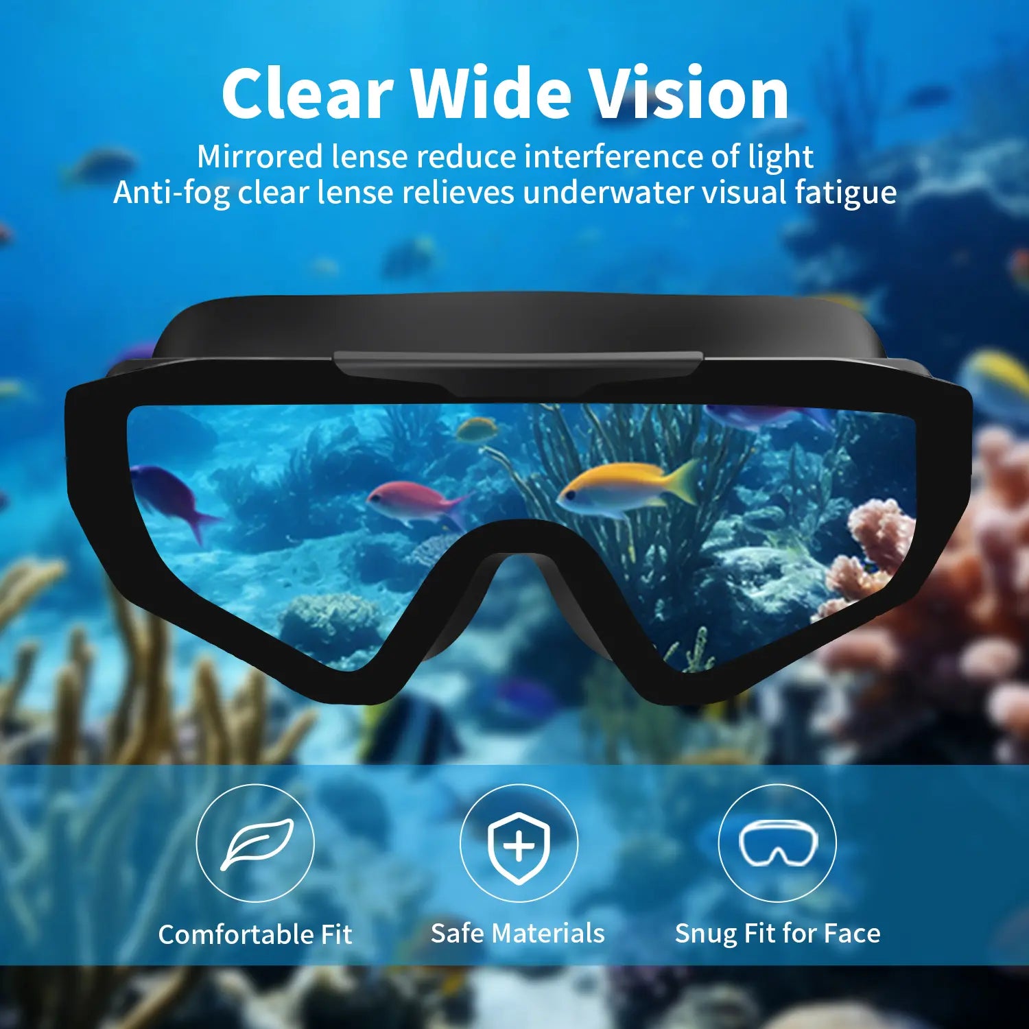 2 Pack Swim Goggles with Earplugs for Adult Kid 4-12 Men Women, Anti-Fog UV Protection No Leak 180° Wide View Clear Vision Pool Goggles