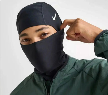 Nike Pro Hyperwarm Hood Mask - Warm Convertible Face & Neck Hood with Dri-Fit Tech & Machine Washable Design for Running Outdoor Sports Mask Face Coverings