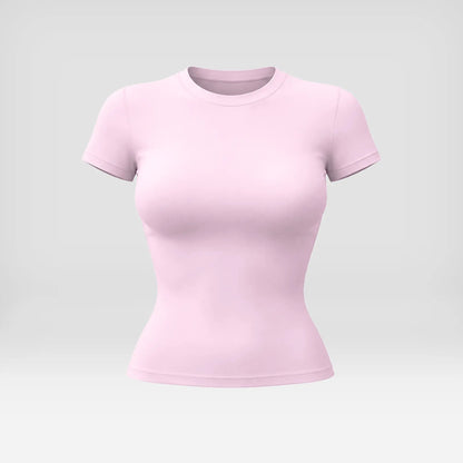 Snatched 2 Piece Workout Set for Women, Seamless Ribbed Boat Neck Top with Tummy Control High Waist Shorts, Body Shaping Athletic Outfit, Woman 2 Piece Set